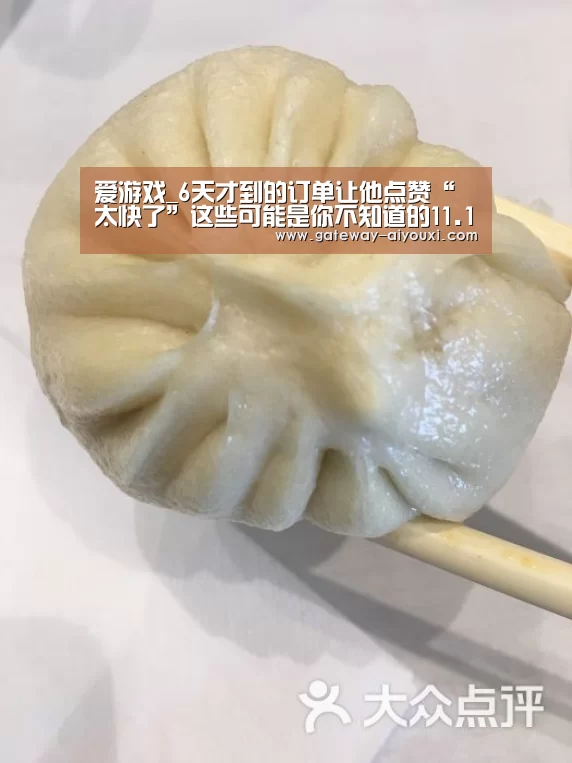 爱游戏_6天才到的订单让他点赞“太快了”这些可能是你不知道的11.11...(图2) 爱游戏棋牌